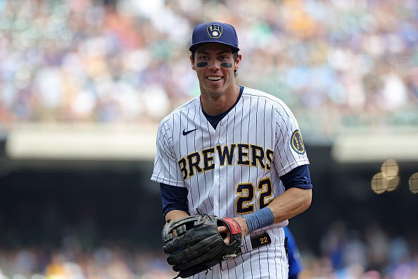 Christian Yelich is one of the best left fielders in baseball right now.