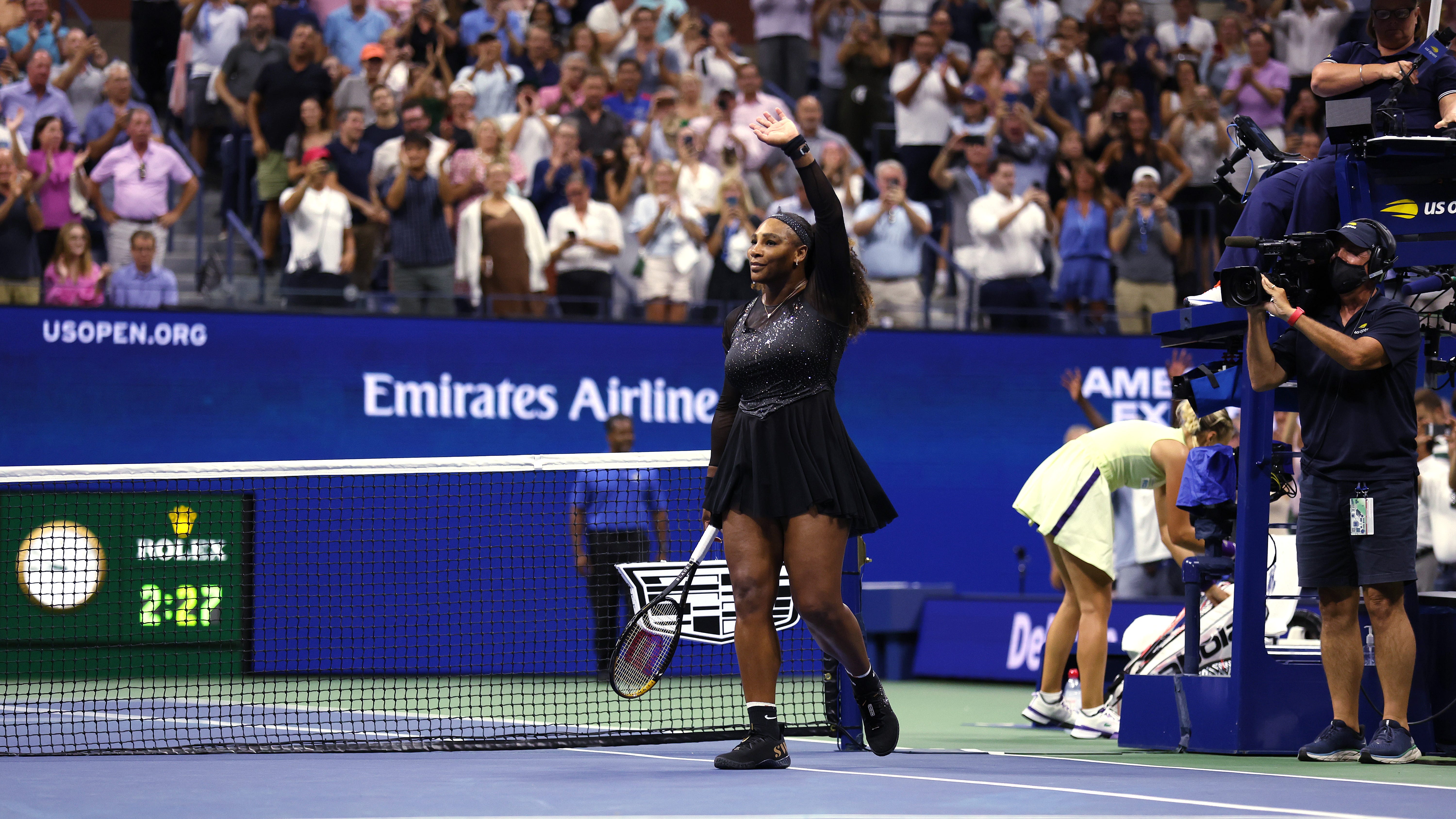 Social media in awe of Serena Williams after upsetting second-ranked Anett Kontaveit at US Open
