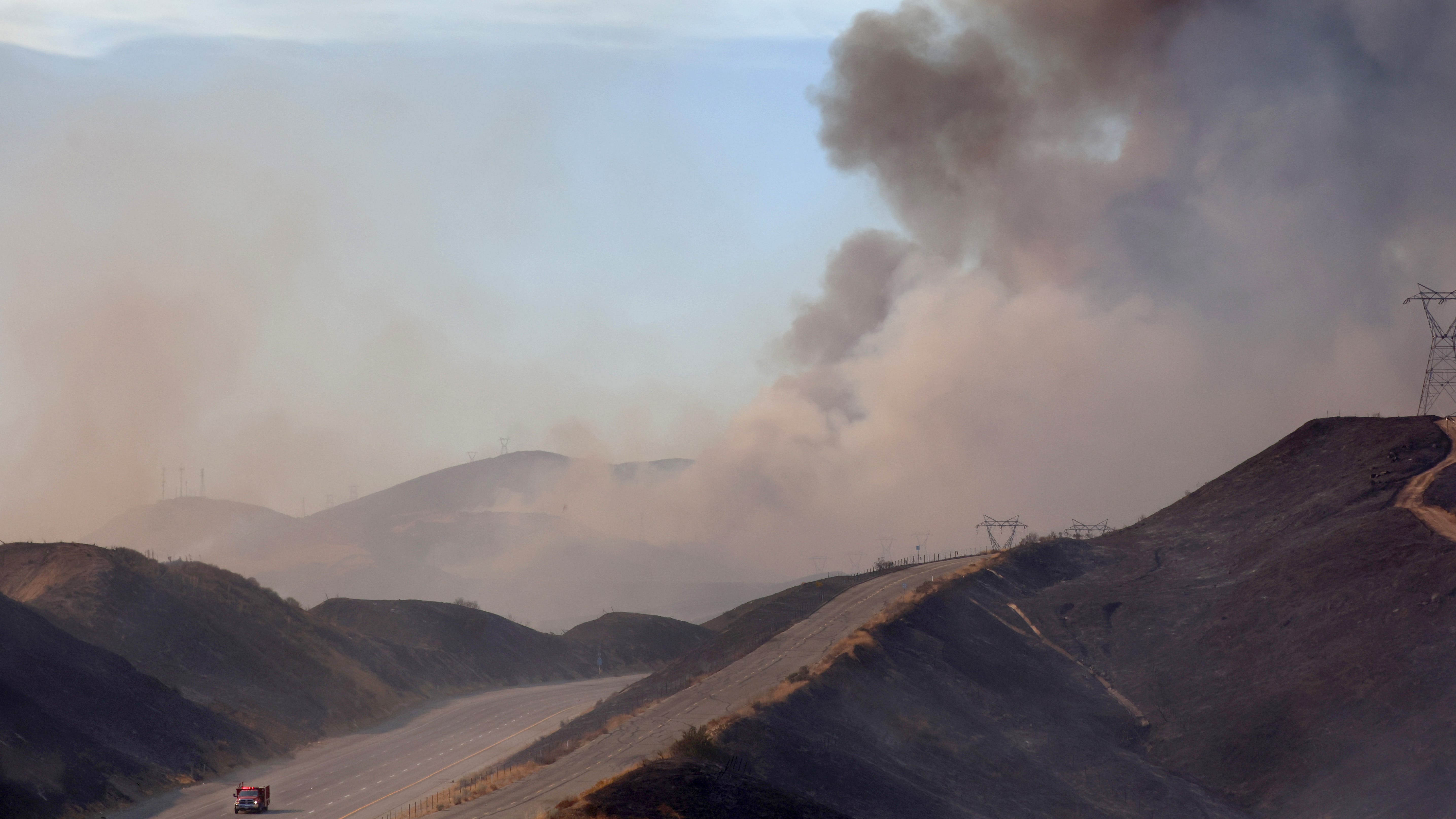 Evacuations lift as crews make progress against 5,208-acre Castaic brush fire
