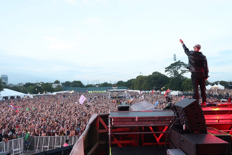 DJ Snake performs during the 2022 Electric Zoo Festival at Randall's Island on September 03, 2022 in New York City.