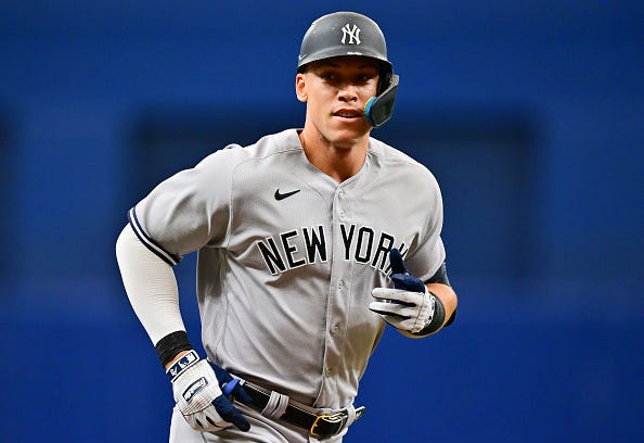 Aaron Judge is one of the best right fielders in baseball right now. 