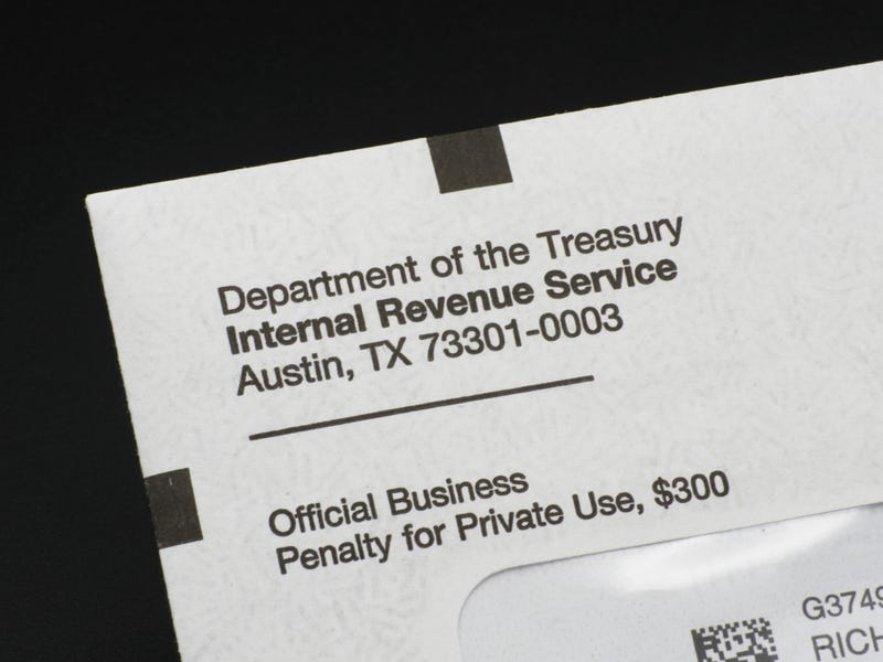 A letter from the IRS.