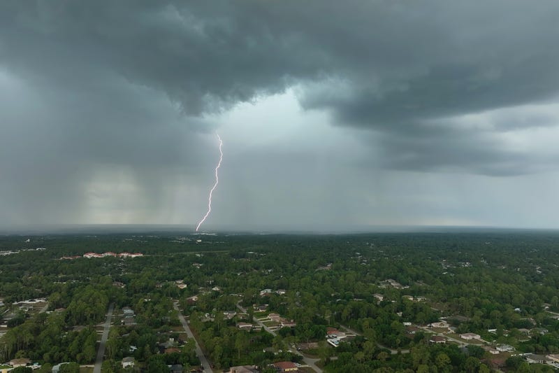 Lightning strike
