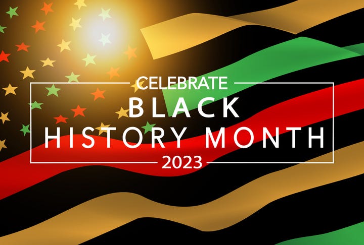 Black History Month USA Background