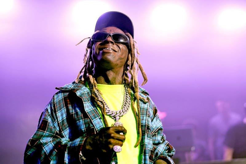 Lil Wayne performs onstage at the NBA 2K23 Launch Event at Rolling Greens on September 07, 2022 in Los Angeles, California.