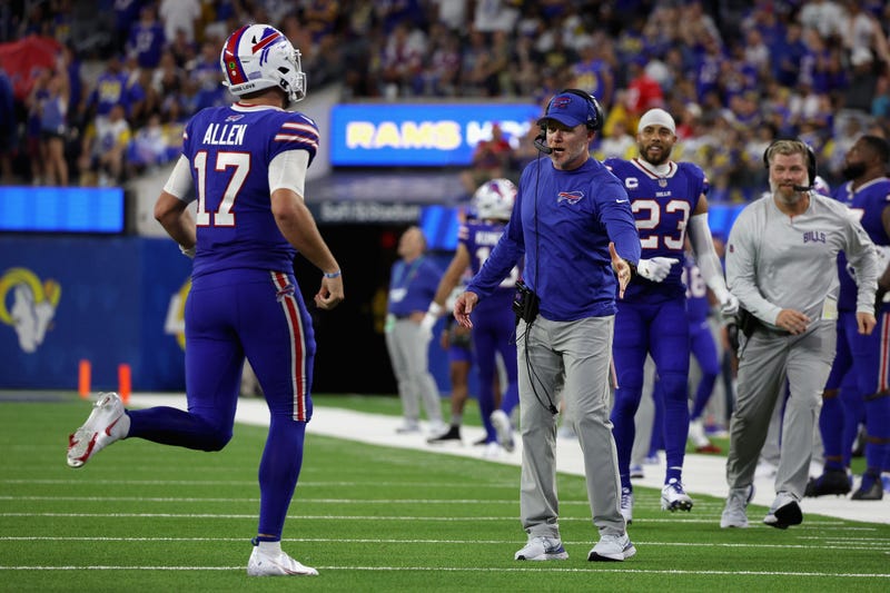 Josh Allen and Sean McDermott