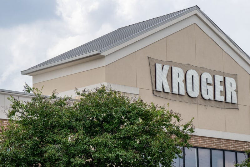A Kroger grocery store is seen on September 09, 2022 in Houston, Texas. Kroger stock increased six percent as the company has surpassed profit and sales expectations. (Photo by Brandon Bell/Getty Images)