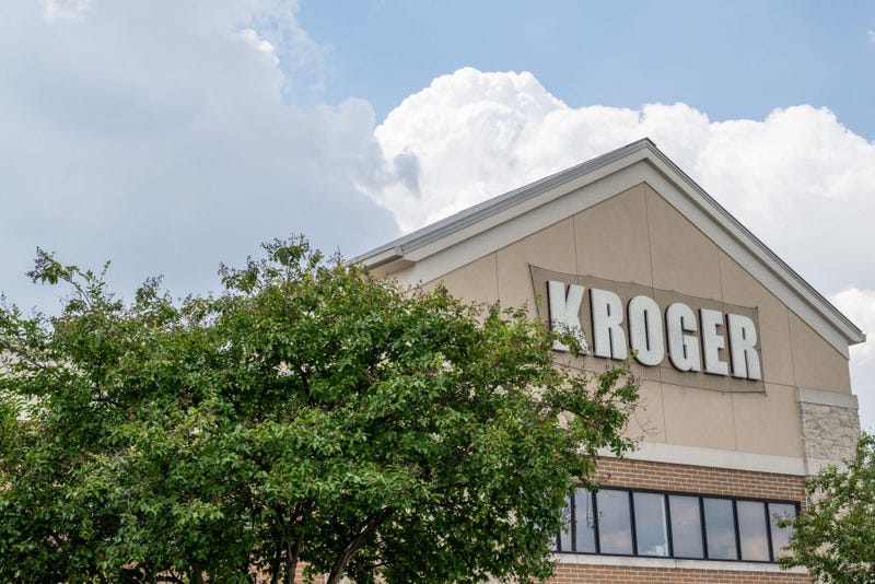 A Kroger grocery store is seen on September 09, 2022 in Houston, Texas. Kroger stock increased six percent as the company has surpassed profit and sales expectations. (Photo by Brandon Bell/Getty Images)