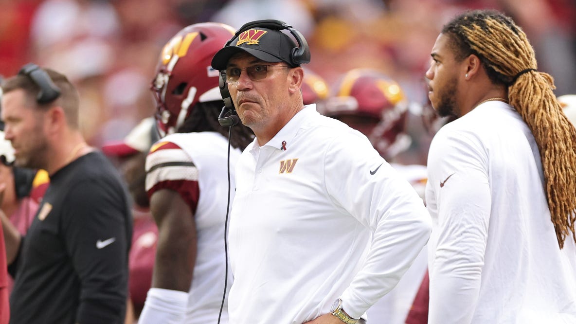 Commanders may keep Rivera because they can't 'afford to pay two coaching staffs,' per Mike Jones