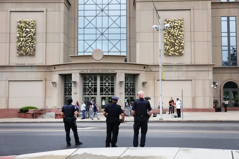 Waterbury Superior Court, site of the Connecticut civil damages trial against conspiracy theorist Alex Jones