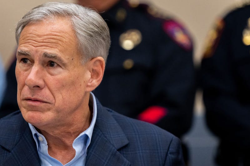 Texas Gov. Greg Abbott speaks at a press conference on September 13, 2022 in Houston, Texas.