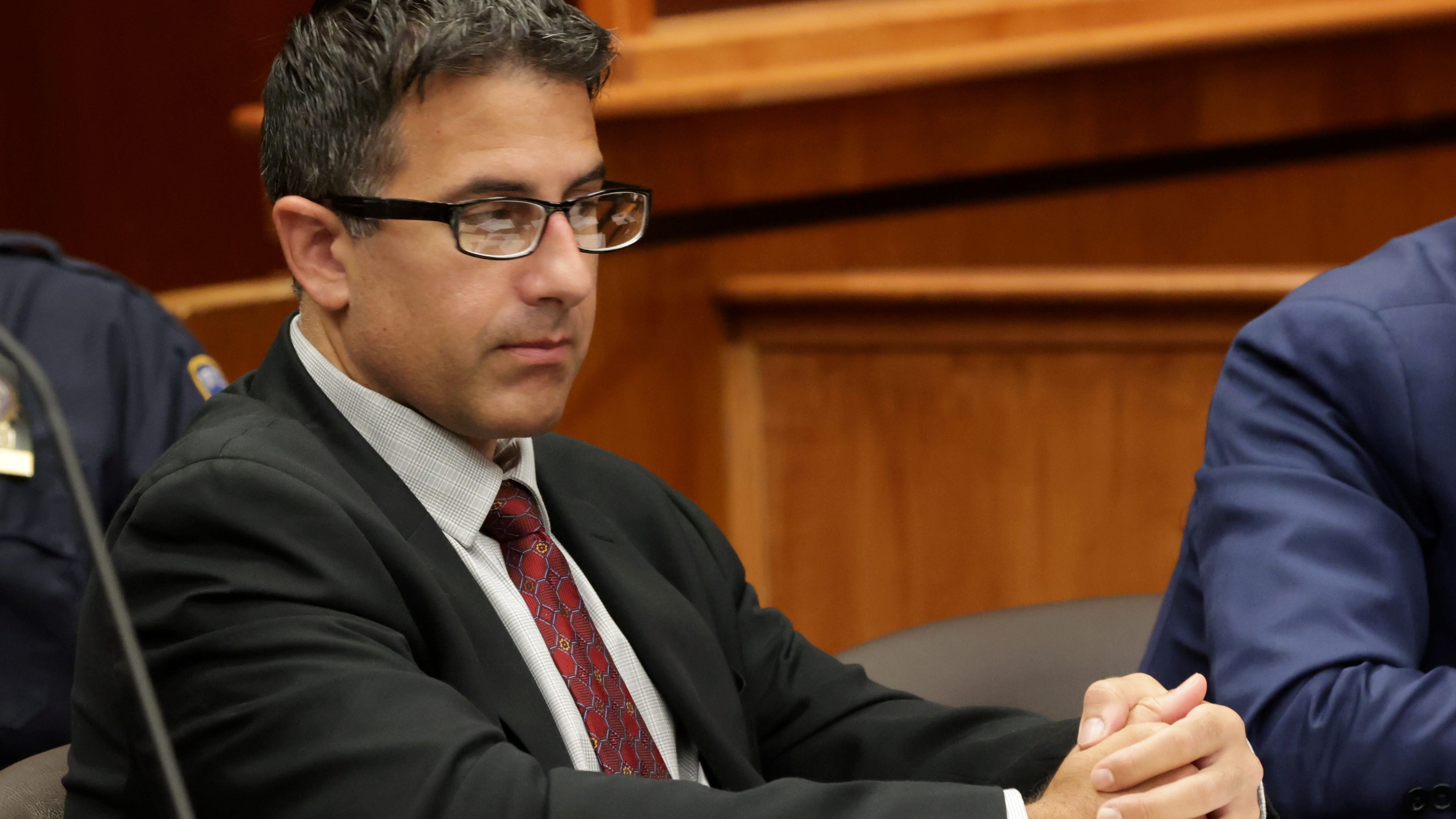 Former NYPD officer found guilty of murder for freezing his autistic son, 8, to death in garage