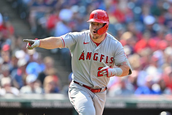 Mike Trout is one of the best center fielders in baseball right now.
