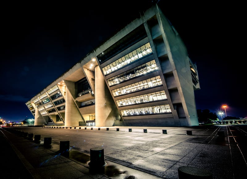 Dallas city hall building.