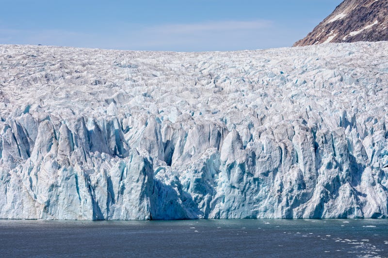 Glacier in Greenland.