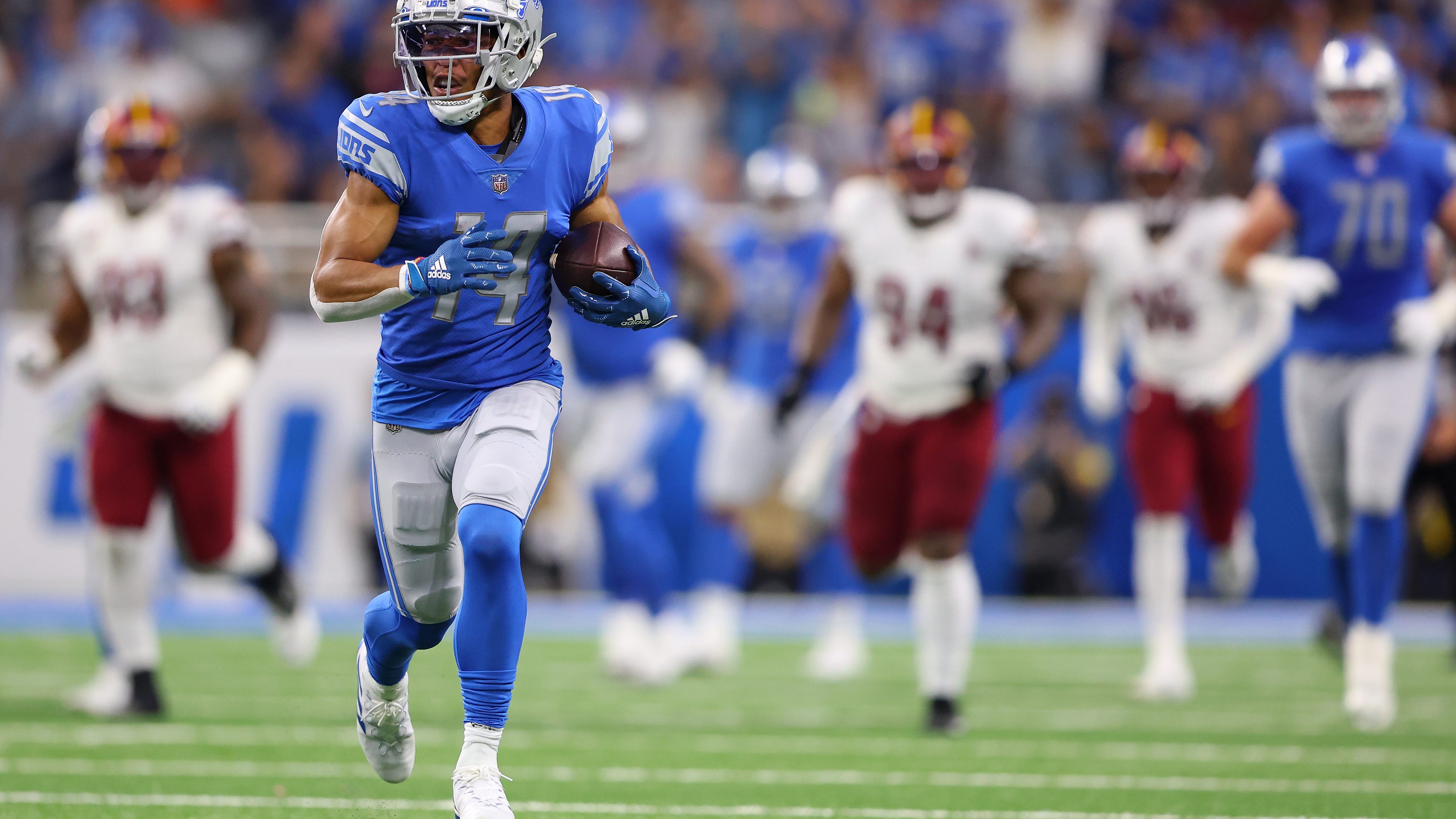 St. Brown reminds Commanders: You drafted Dyami Brown instead