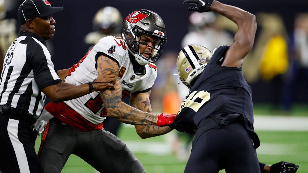 Saints players on Mike Evans' latest 'cheap shot' on Lattimore: 'Nobody respects that'