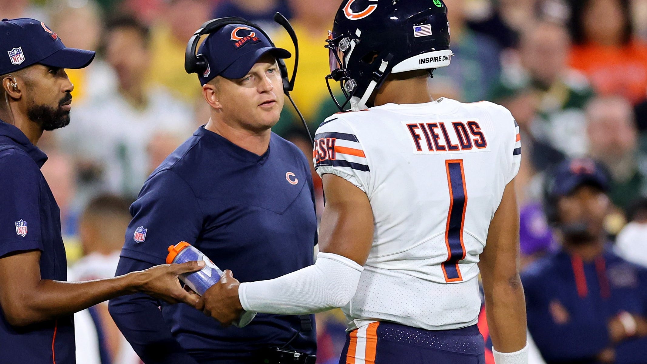 Luke Getsy: Bears see 'tons of progress' from Justin Fields