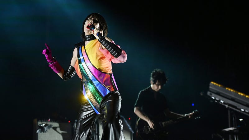  Karen O and Nick Zinner of The Yeah Yeah Yeahs