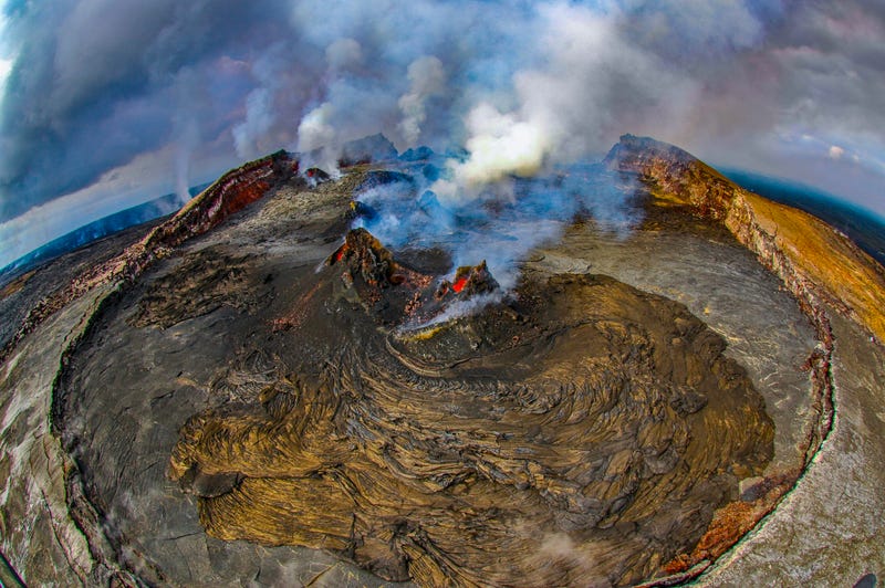Mt Kilauea,HI - stock photo