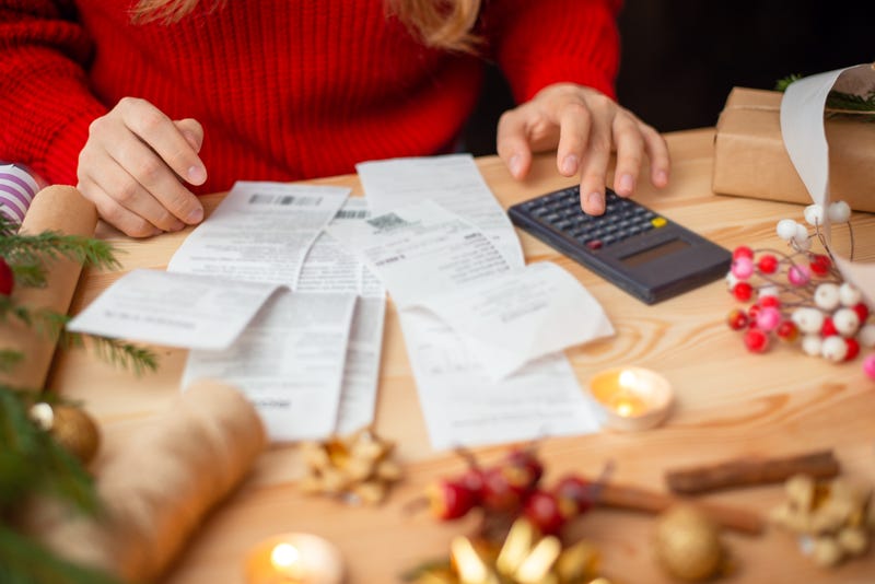 Paying bills in Christmas time
