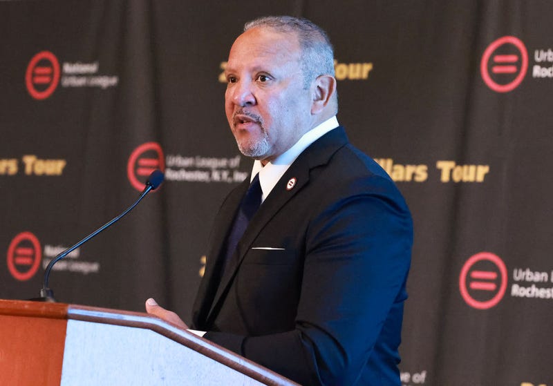 CEO of the NUL Marc Morial attends the National Urban League 21 Pillars Tour Interrupting Racism Summit at Urban Euphoria LLC on September 19, 2022 in Rochester, New York. (Photo by Arturo Holmes/Getty Images for National Urban League)