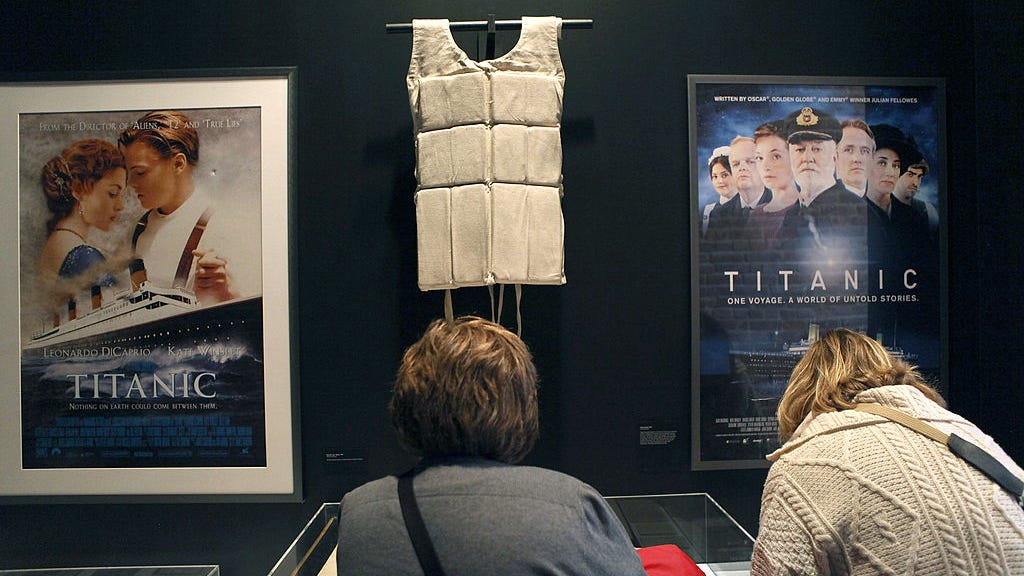 'Titanic' door debate about Jack and Rose floats again in  viral video: 'They could've both fit'