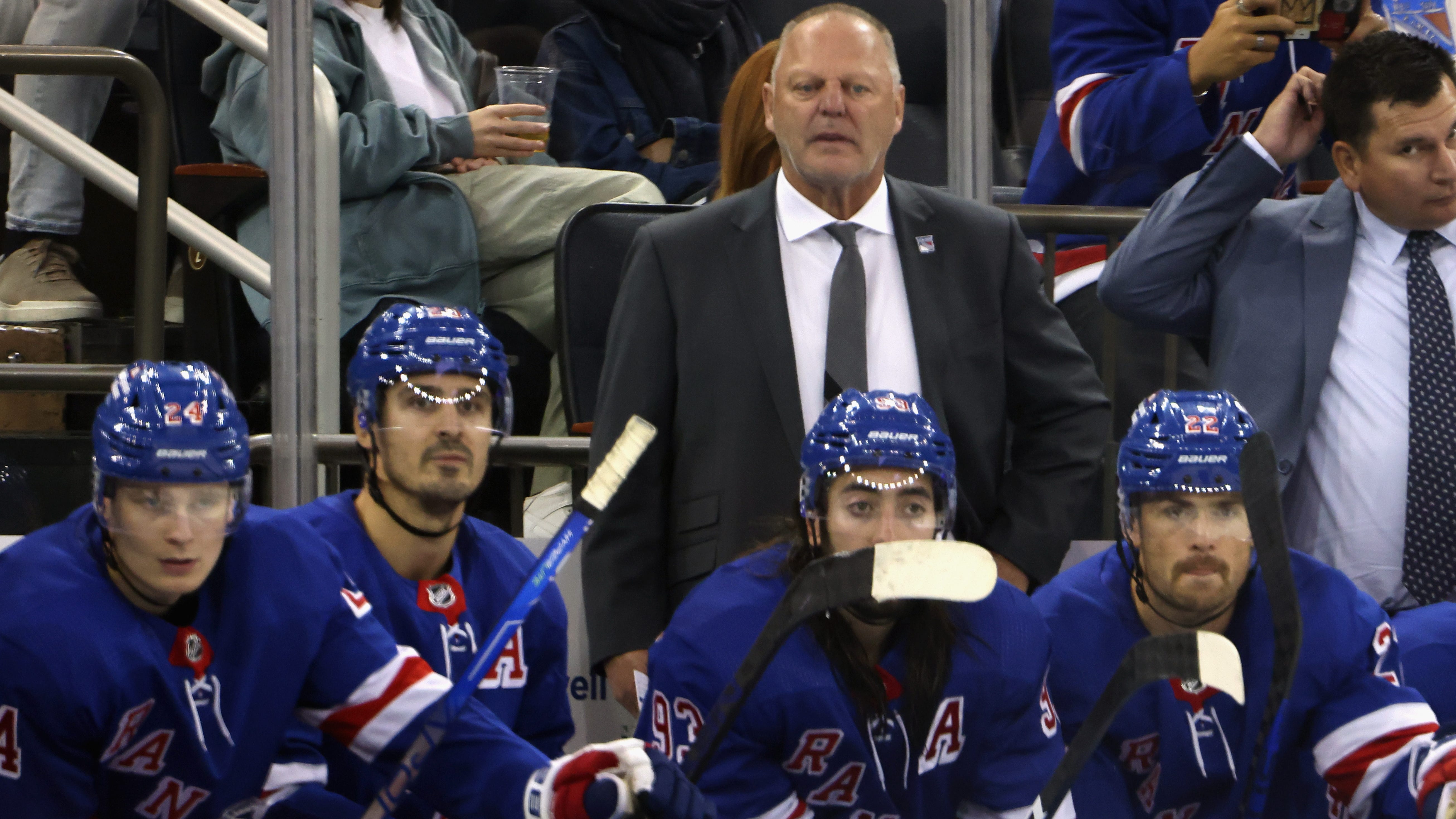 Gerard Gallant rips Rangers' third period effort: 'It's embarrassing, actually'