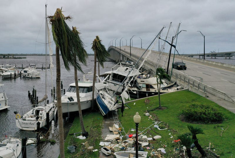 Hurricane Ian damage
