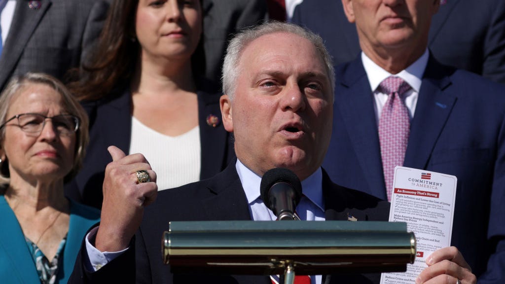 Scalise says the economy is the GOP's top priority