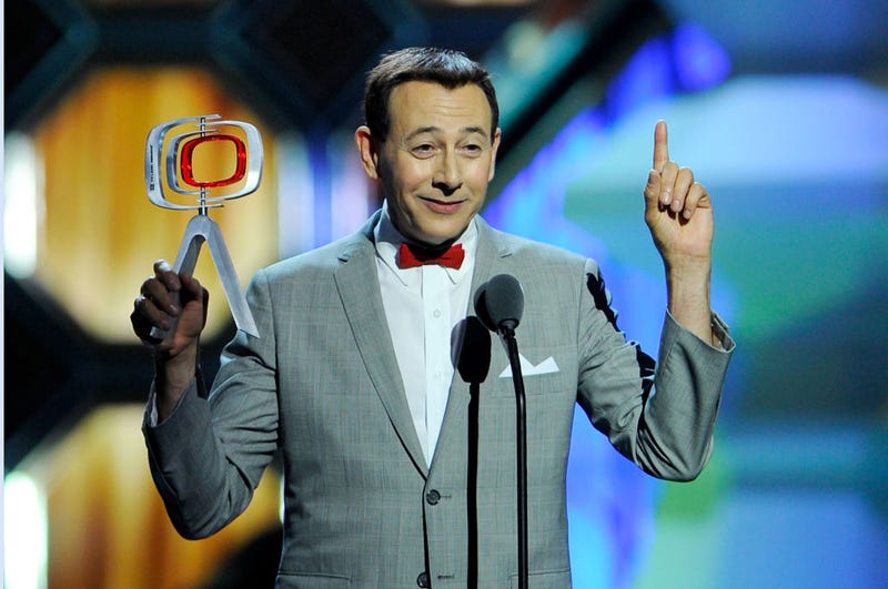 Actor Paul Reubens 'Pee-wee Herman' speaks onstage at the 10th Annual TV Land Awards at the Lexington Avenue Armory on April 14, 2012 in New York City.
