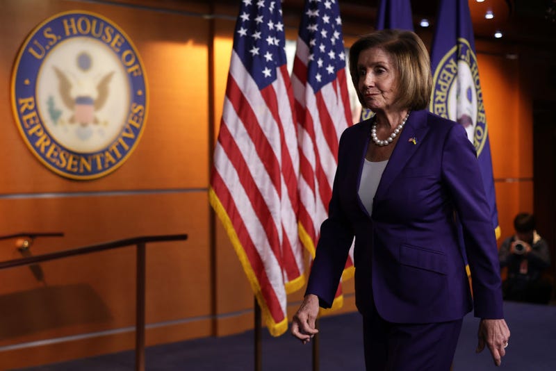 U.S. Speaker of the House Rep. Nancy Pelosi (D-CA) leaves after her weekly news conference at the U.S. Capitol on September 30, 2022 in Washington, DC. 