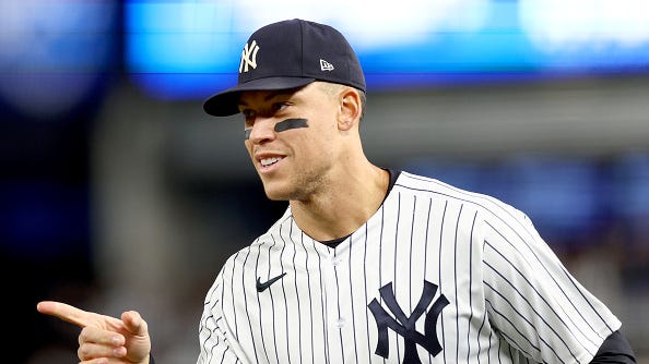 Scott Hanson makes Aaron Judge joke on NFL RedZone