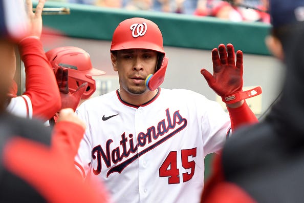 Joey Meneses and the Nationals are dead last in our power rankings.