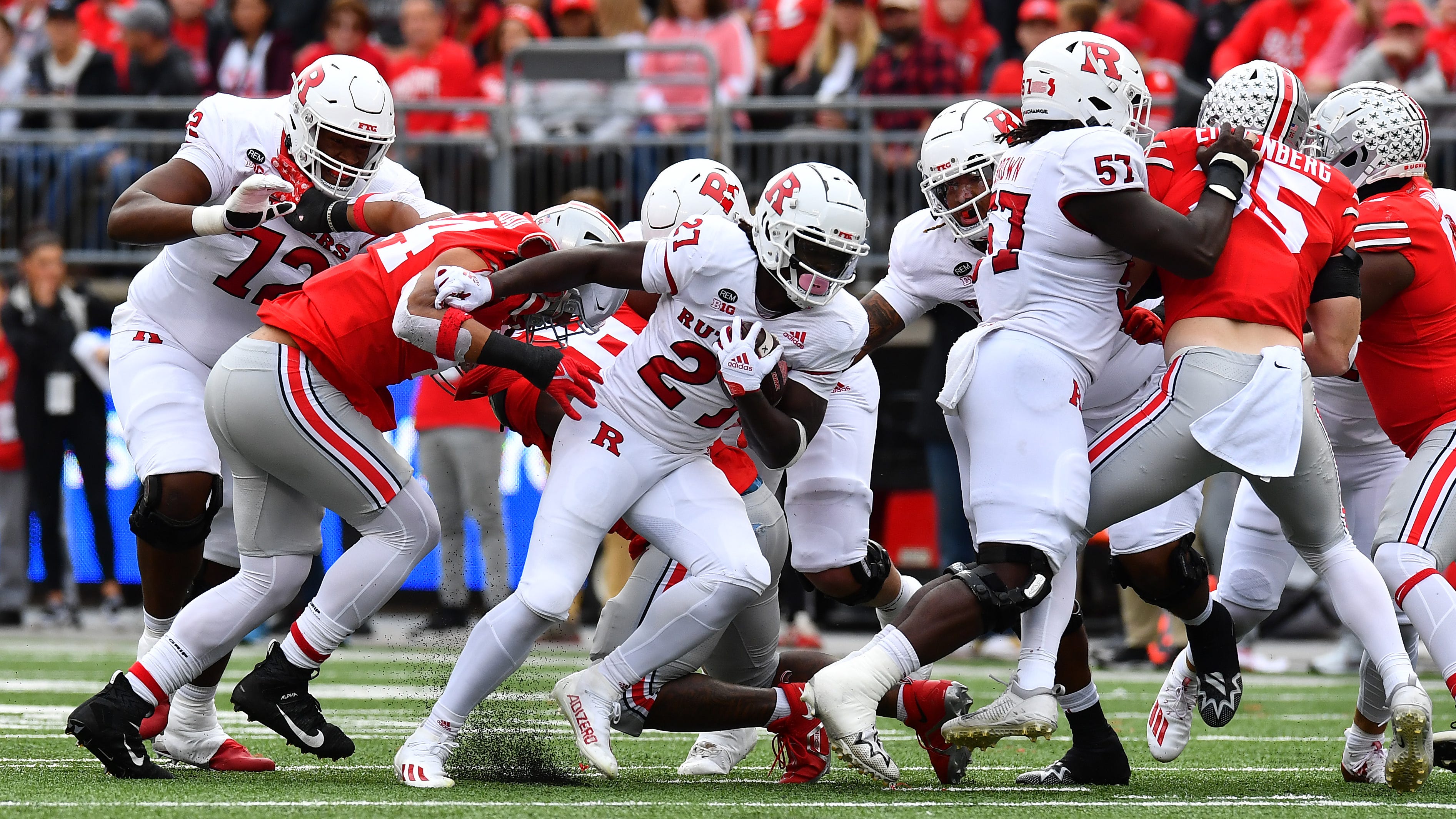 Rutgers football falls to Ohio State for second straight loss