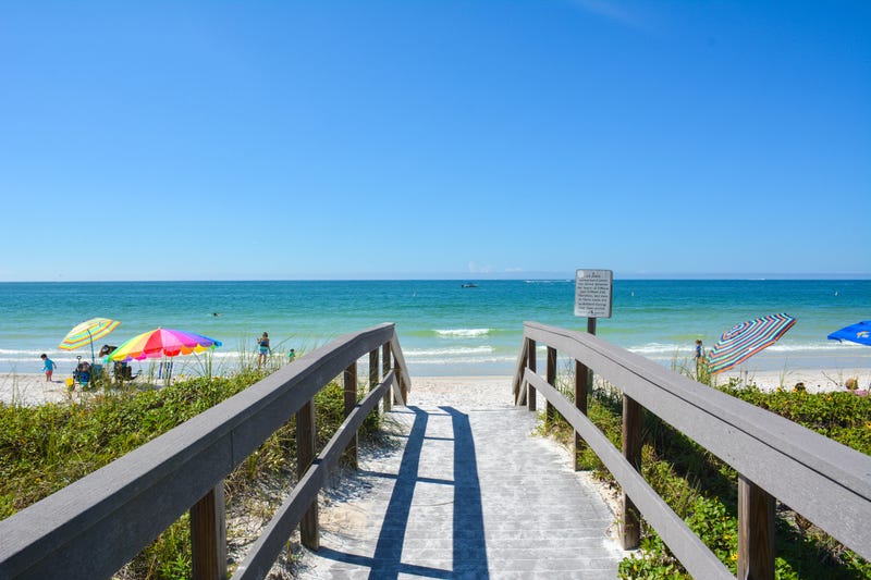 Florida beach.