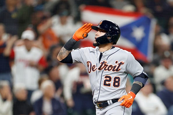 Javier Baez is entering his second season with the Tigers. 