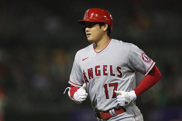 Shohei Ohtani is a trade candidate.