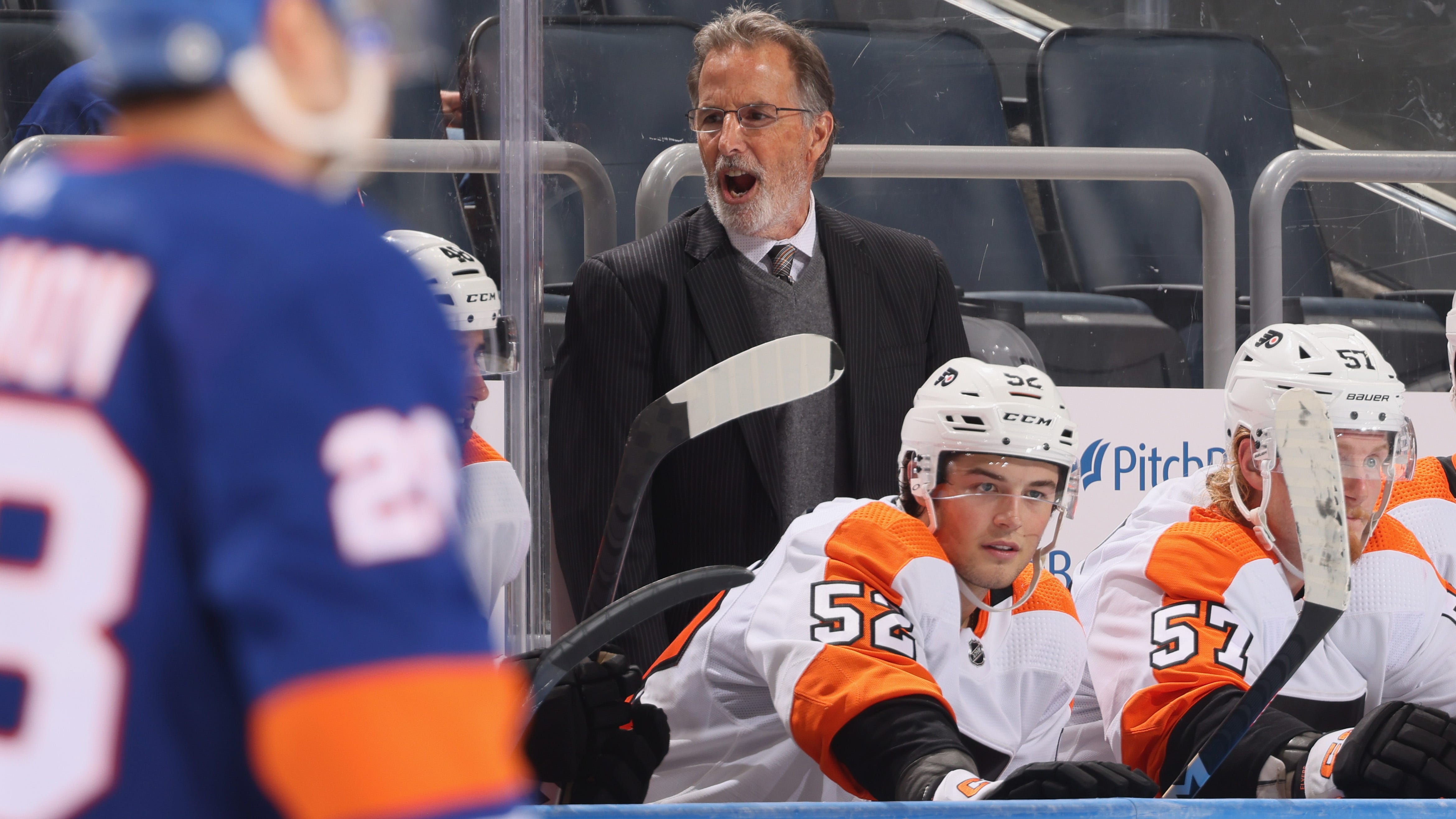 Flyers coach John Tortorella gives blunt in-game interview: ‘We suck’