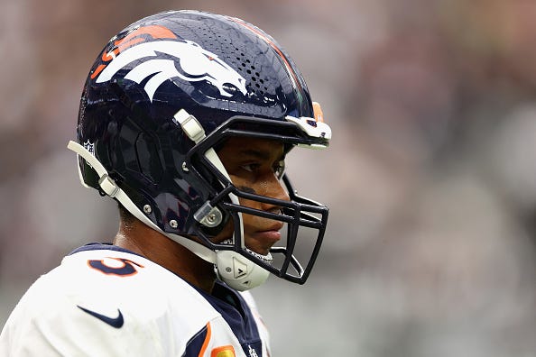 Russell Wilson and the Broncos will be on Monday Night Football this week. 