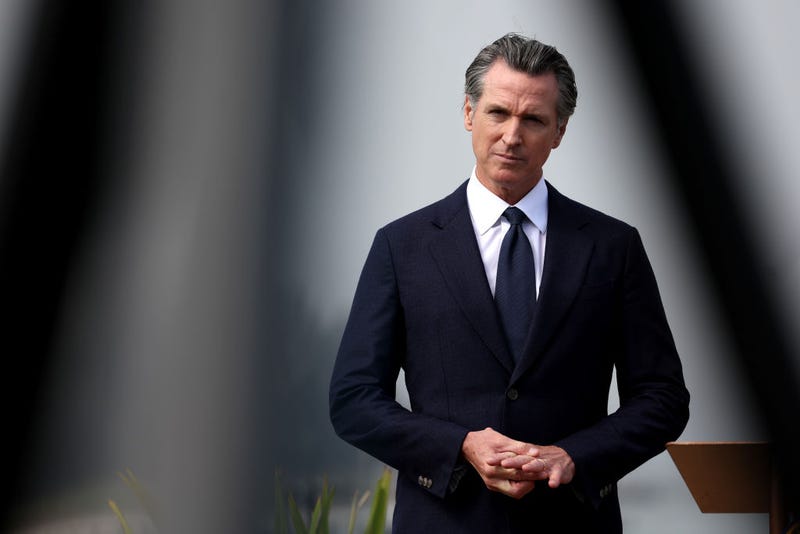 California Gov. Gavin Newsom speaks during a press conference on October 06, 2022 in San Francisco, California. 