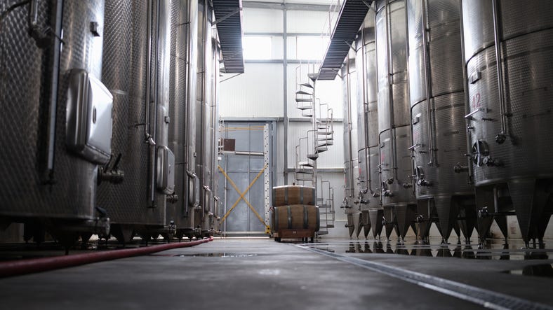 winery tanks
