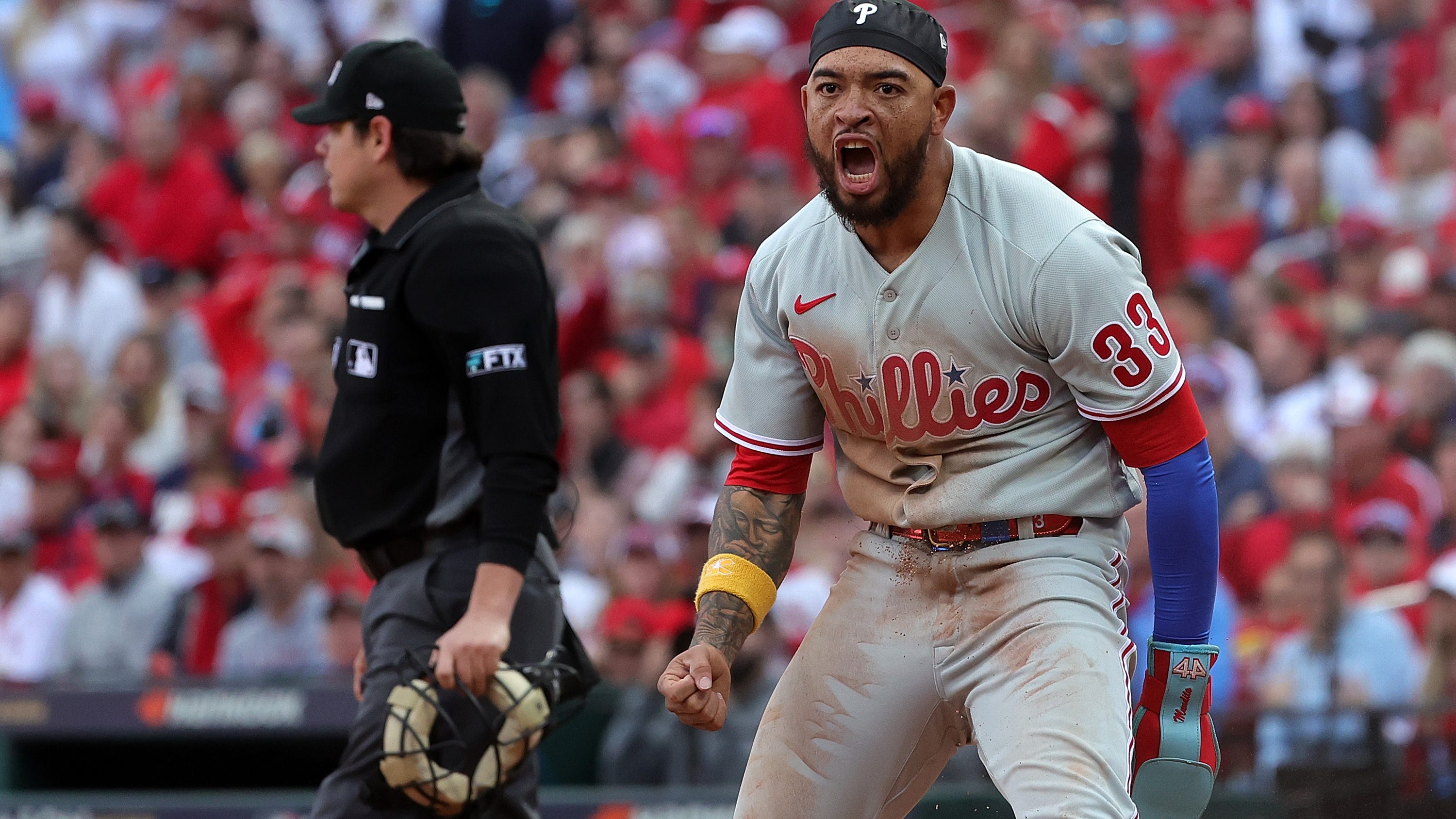Phillies' improbable ninth-inning rally made MLB playoff history
