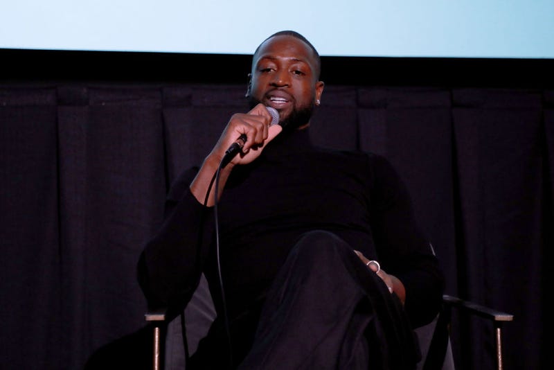 Dwayne Wade speaks onstage as Netflix opens up Culturecon New York with a screening of The Redeem Team featuring Dwayne Wade and an Entergalactic Party on October 07, 2022 in Brooklyn, New York. 