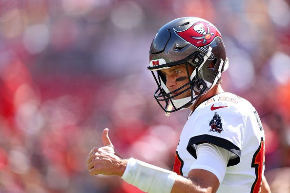 Tom Brady and the Buccaneers will host the Rams in Week 9. 