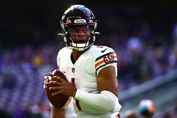Justin Fields and the Bears will play on Monday Night Football. 