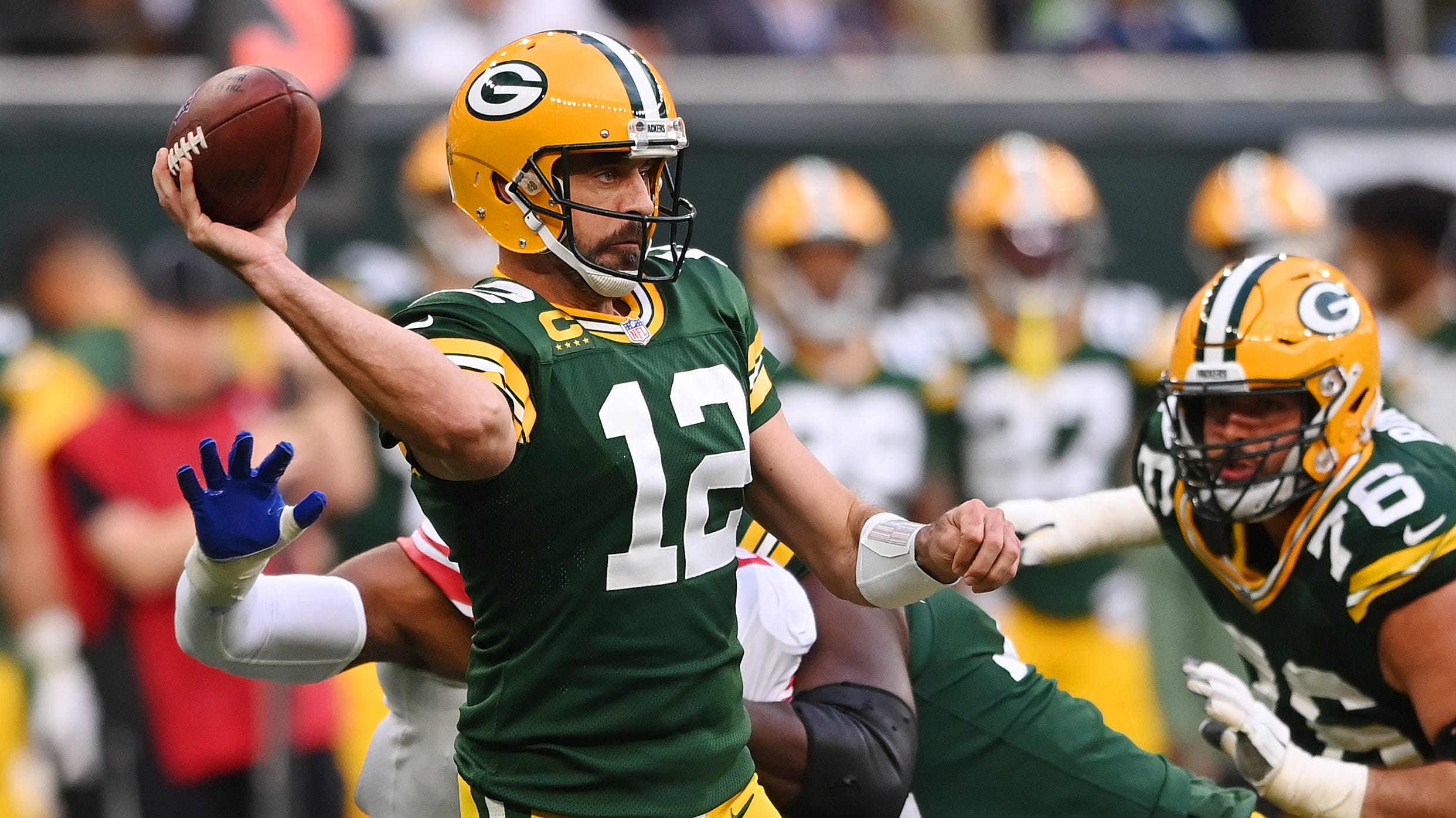 Joe Douglas making it known that Jets will go 'all out' to get Aaron Rodgers: Report