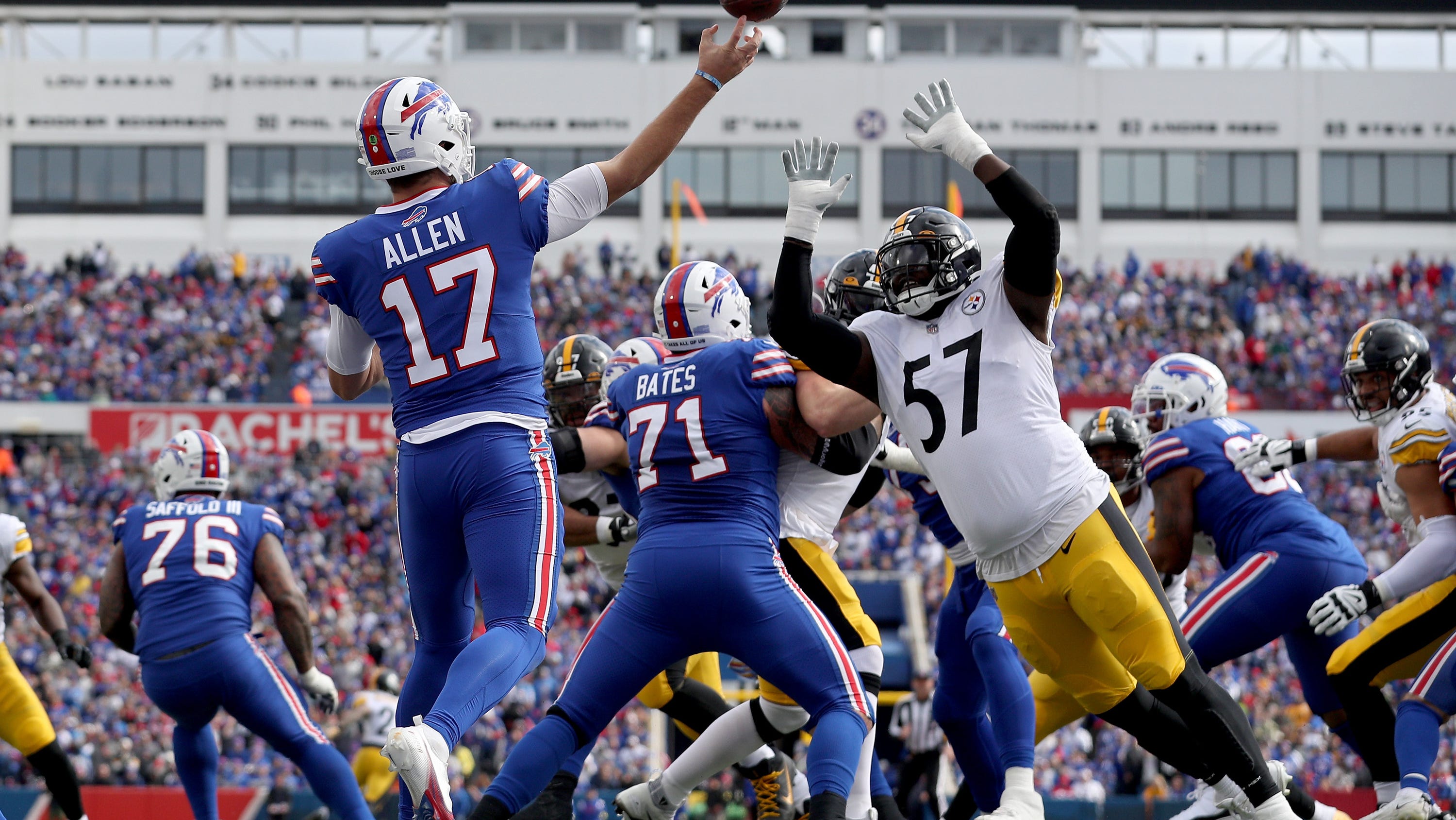 Bills to play Steelers in AFC Wild Card Round on Sunday afternoon in Orchard Park