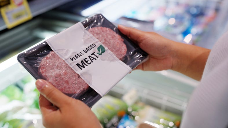 Plant-based food breaks sales record