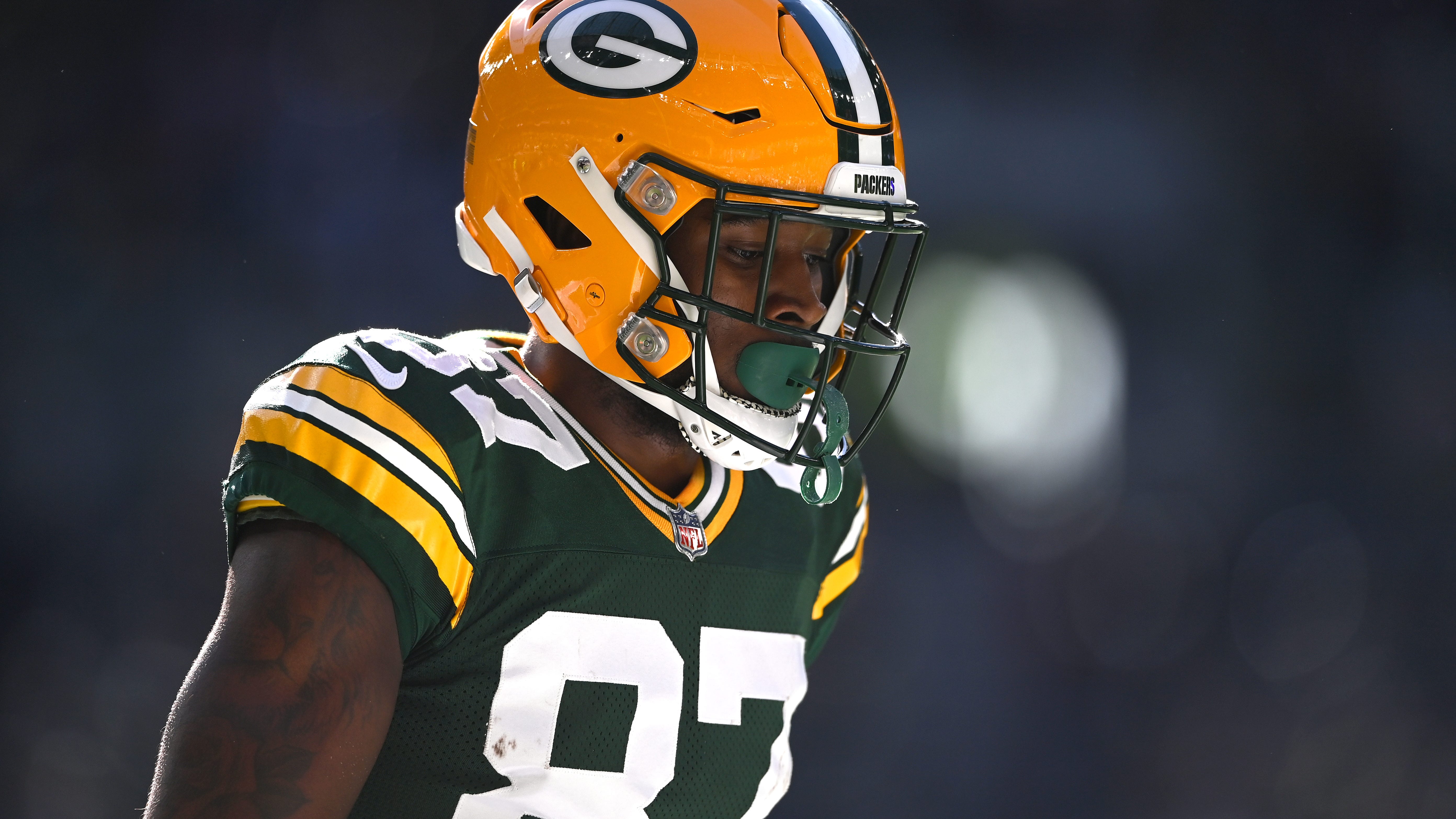 Romeo Doubs has never hung out with Aaron Rodgers outside of Packers facility: ‘It’s always been football’